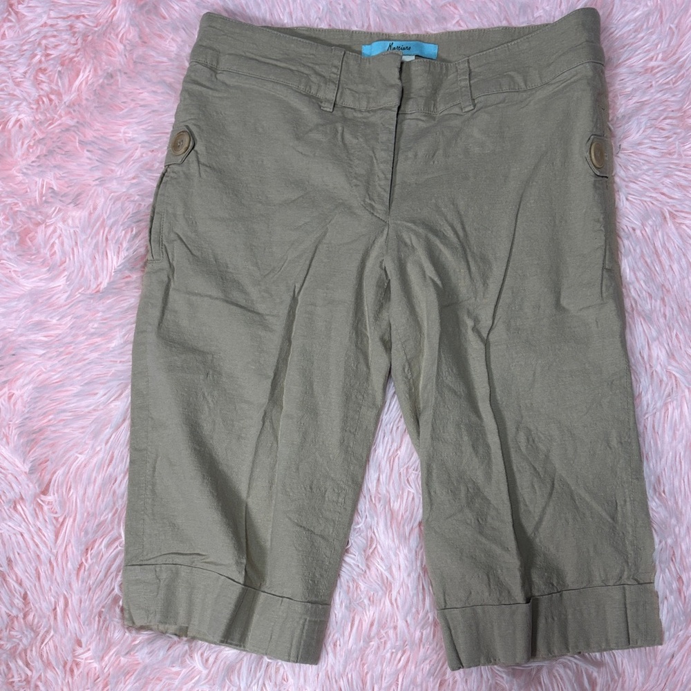 Marciano Women's Tan Bermuda Shorts